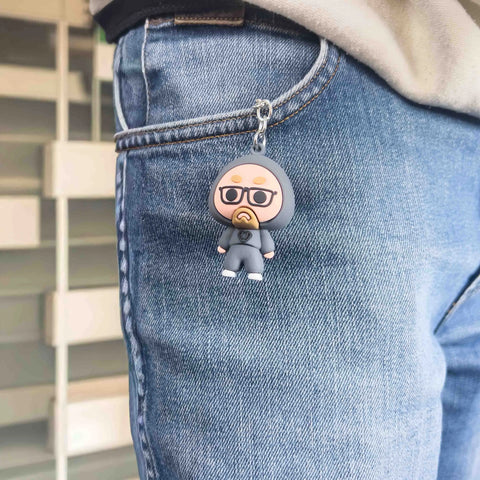 Portachiavi 3D Mollu