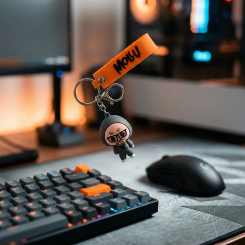 Portachiavi 3D Mollu